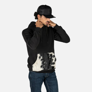 Sudadera Western Linen Pelo Negro Caballero
