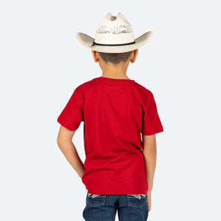 Playera Wrangler Logo Cráneo Niño