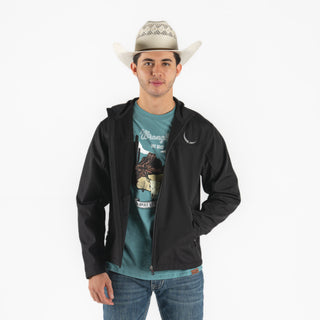 Chamarra McAllen Black Caballero