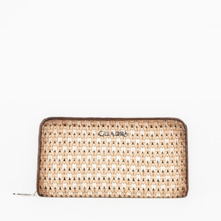 Cartera Cuadra Reas Agua Natural Dama