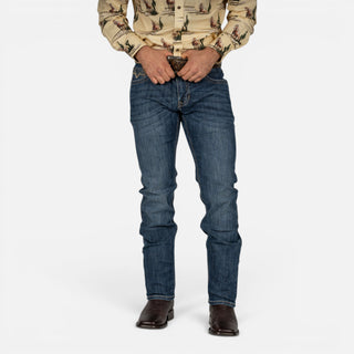 Jeans Rock & Roll Denim Rife Skinny Dark Vintage Caballero