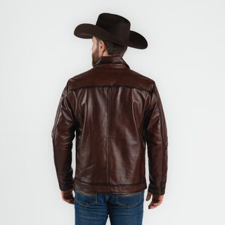 Chamarra Erick Cordova Borrego Caiman Chocolate Caballero