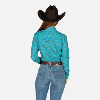 Camisa Rock & Roll Denim Peacoak Dama