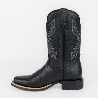 Bota Justin Texas Negro Caballero
