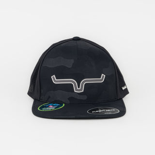 Gorra Kimes Ranch Hard Pressed Black Camo