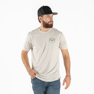 Playera Kimes Ranch Wooden Hex Sand Caballero