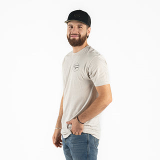 Playera Kimes Ranch Wooden Hex Sand Caballero