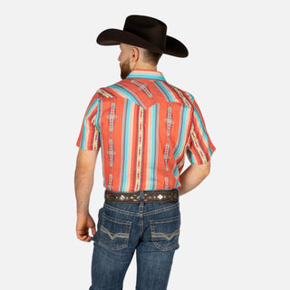 Camisa Panhandle Aztec Red Caballero