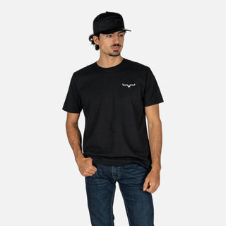 Playera Kimes Ranch Bot Our Frist Black Caballero