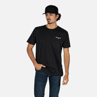 Playera Kimes Ranch Bot Our Frist Black Caballero