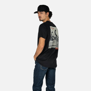 Playera Kimes Ranch Bot Our Frist Black Caballero