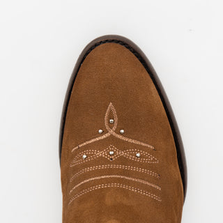 Bota Cuadra Res Nobuck Grease Miel Dama