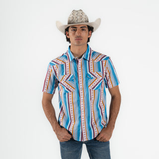 Camisa Panhandle Bule Caballero