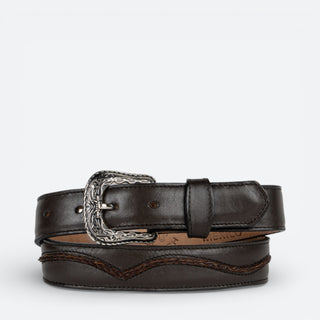 Cinturón Coyote Ranch Crin Chocolate Niño