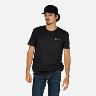 Playera Kimes Ranch American Cowboy Black Caballero