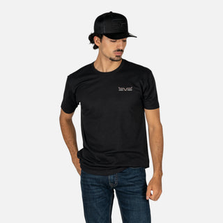 Playera Kimes Ranch American Cowboy Black Caballero