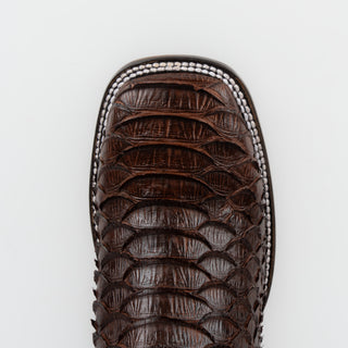 Bota Reyme 049 Grabado Pitón Café Caballero