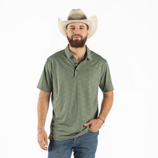 Playera Polo Denver Olivo Caballero