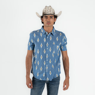 Camisa Panhandle Aztec Blue Caballero