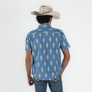 Camisa Panhandle Aztec Blue Caballero