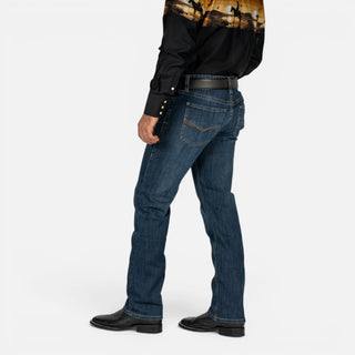 Jeans Rock & Roll Denim Revolver Straight Boot Caballero