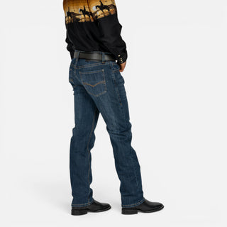 Jeans Rock & Roll Denim Revolver Straight Boot Caballero