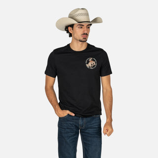 Playera Rock & Roll Denim Black Caballero