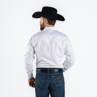 Camisa Wrangler Logo Rey Caballero