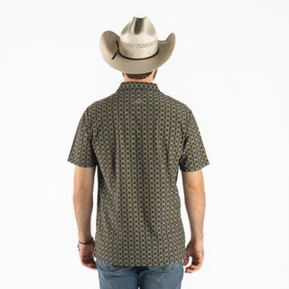 Playera Polo Denver Aztec Olivo Caballero