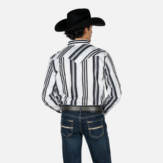 Camisa Rock & Roll Denim Vintage Black Caballero