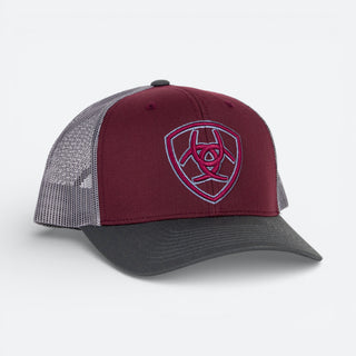 Gorra Ariat Logo Vino