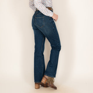 Jeans Rock & Roll Denim High Rise Bootcut Dama