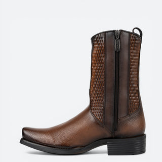 Bota Cuadra Venado Italiano Miel Caballero