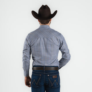 Camisa Wrangler Gris Caballero