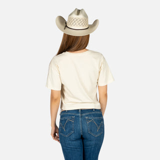 Blusa Kimes Ranch Lucky B Hauler Ivory Dama