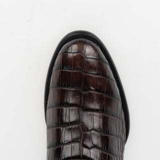 Bota Cuadra Alligator Lomo Belly Luxo Moka Caballero