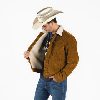 Chamarra Wrangler Pana Borrego Caballero