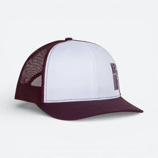 Gorra Ariat White Vino