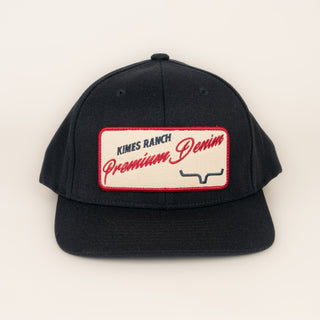 Gorra Kimes Ranch Premium Denim Hat Black
