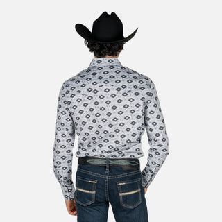 Camisa Rock & Roll Denim Aztec Black Caballero