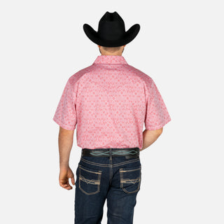 Camisa Panhandle Aztec Red Caballero