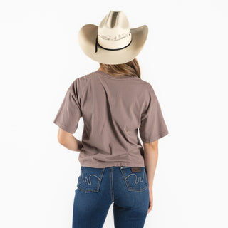 Blusa Kimes Ranch Lucky Rodeo Mocha Dama
