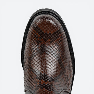 Bota Franco Cuadra Piton Riticulatus Ternera Inca Trufa Dama