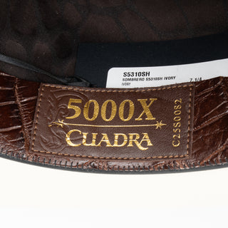 Sombrero Cuadra Rancher King Ivory 5000X