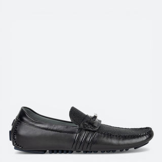 Zapatos Franco Cuadra Mantarraya Ternera Baby Calf Negro Caballero