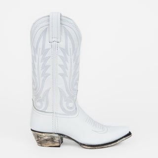 Bota Caborca Dalilah Blanco Dama