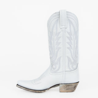 Bota Caborca Dalilah Blanco Dama