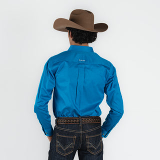 Camisa Ariat Team Logo Blue Caballero