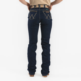 Jeans Wrangler Retro High Rise Marino Dama