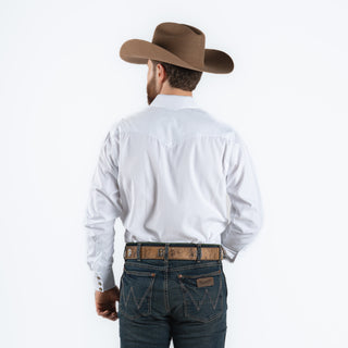 Camisa Rodeo Blanco Caballero